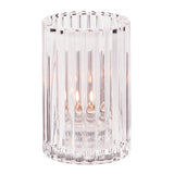 Clear Vertical Rod Glass Lamp