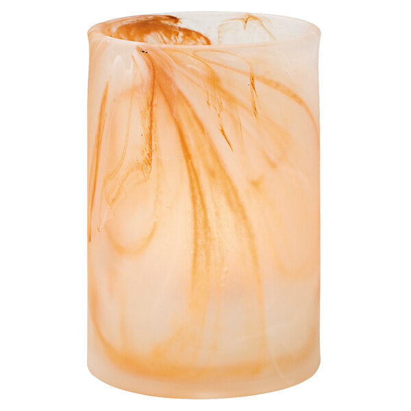 Caramel Wysp Glass Cylinder Candle Holder