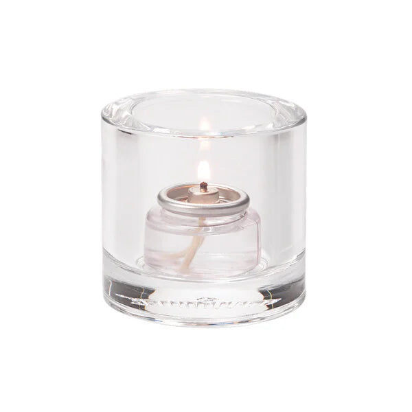 Clear Thick Glass Tealight