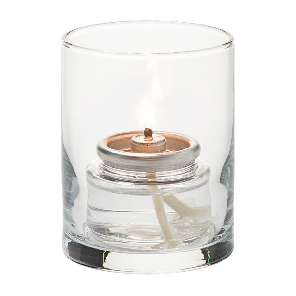 Clear Glass Cylinder Tealight