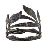 Wrought Metal Leaf Ring