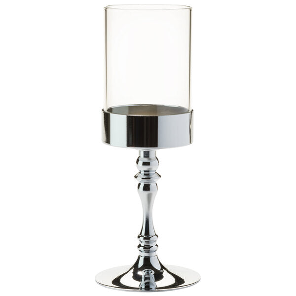 Polished Chrome Candlestick Base