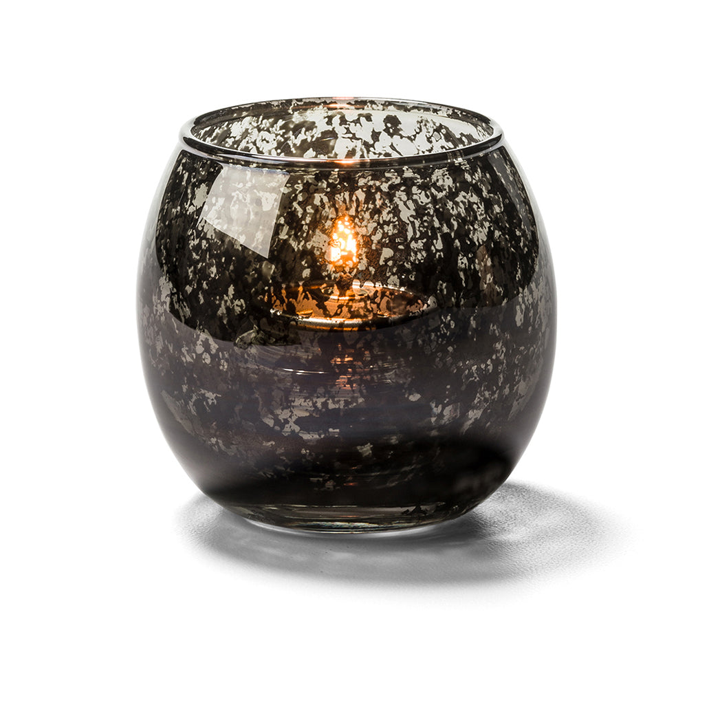 Antique Black Bubble Tealight