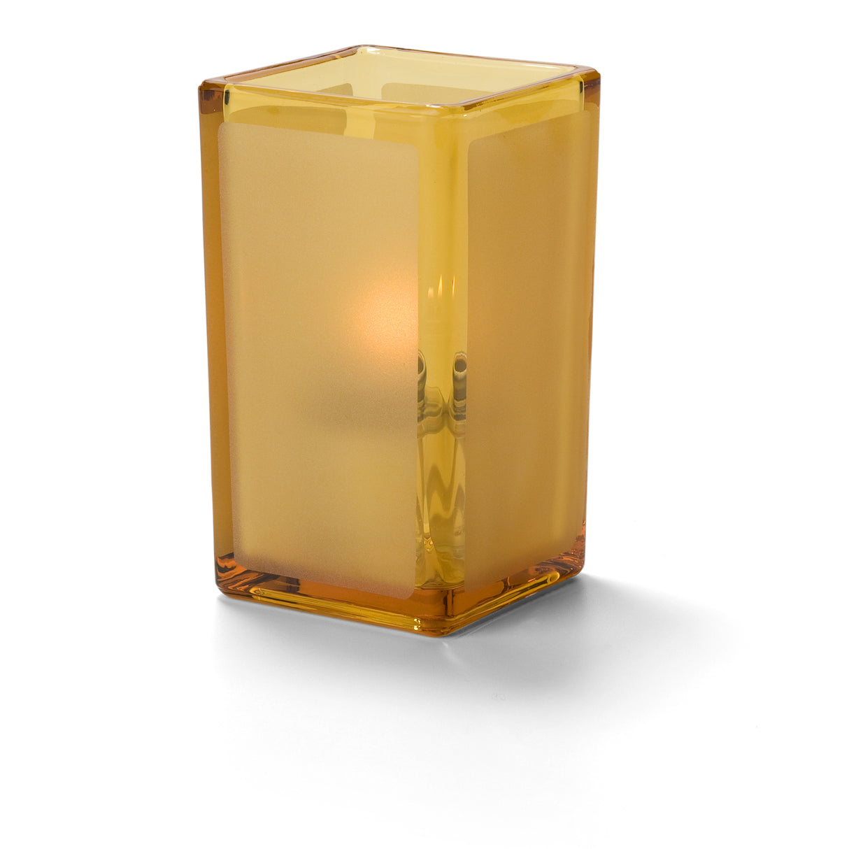 Amber Satin Quad Votive