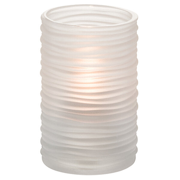 Satin Crystal Typhoon Tealight Cylinder