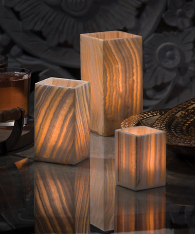 Luxor Alabaster Tealight